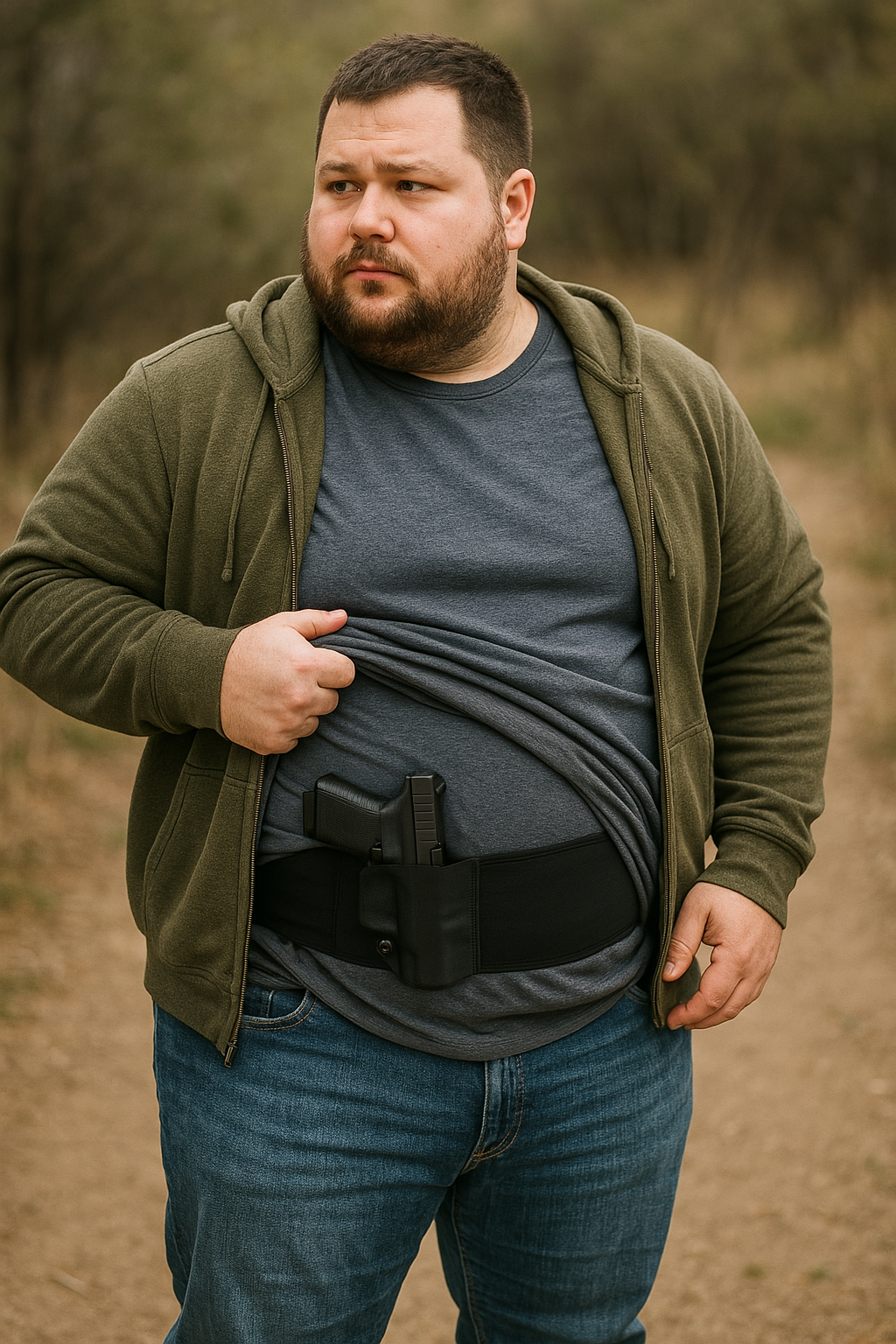 Best Belly Band Holster for Fat Guys | Comfort Guide
