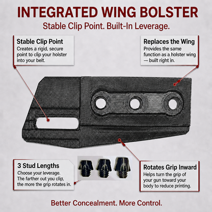 Phantom Belt- Concealed & Open Carry System