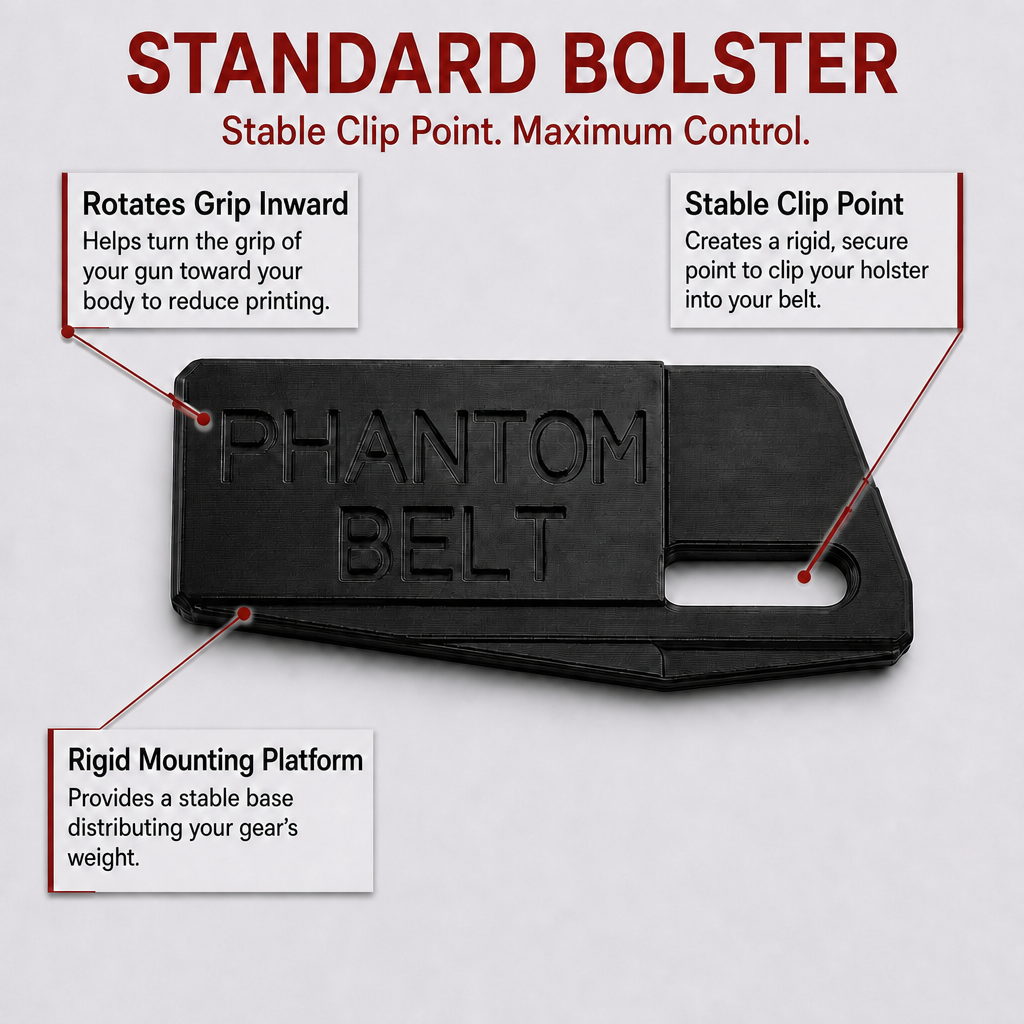 Phantom Belt- Concealed & Open Carry System